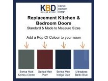 A small selection of Replacement Kitchen or Bedroom Doors that we can supply